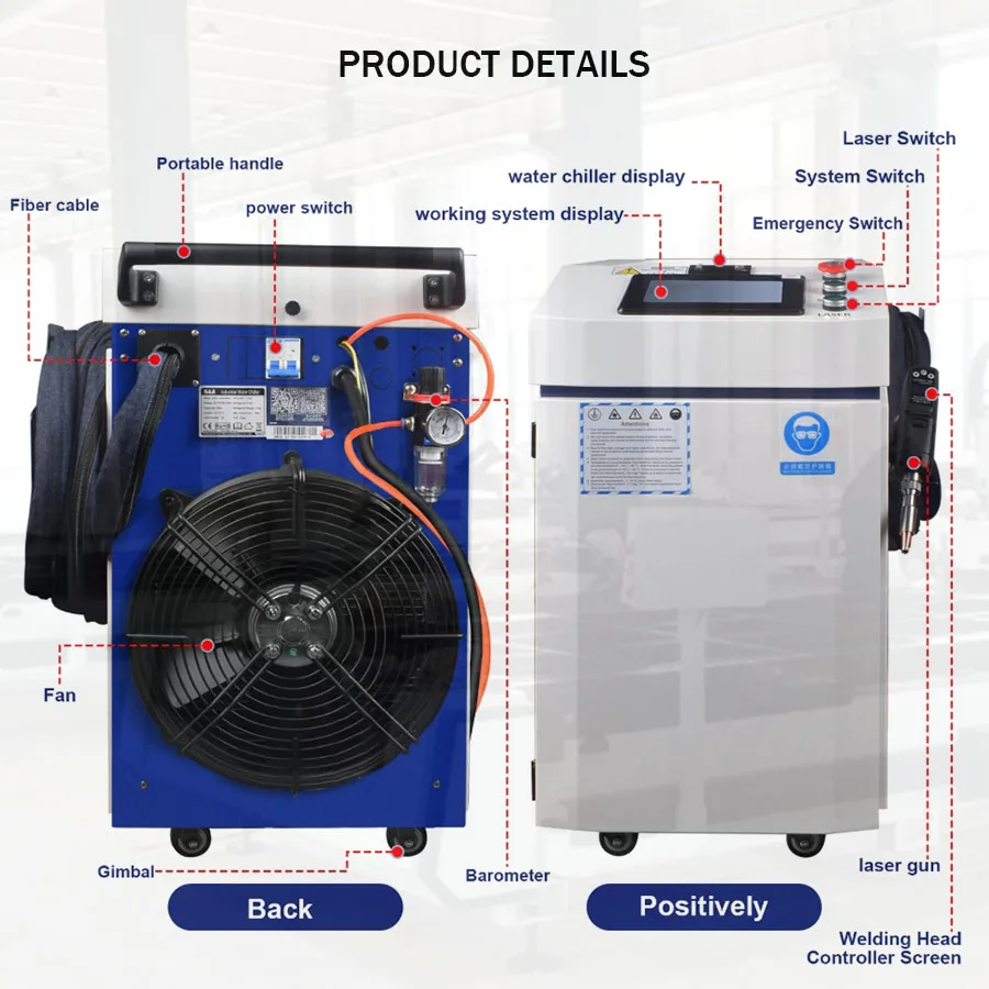 Handheld Laser Welding Machine - Fiber laser welding machine welding cutting