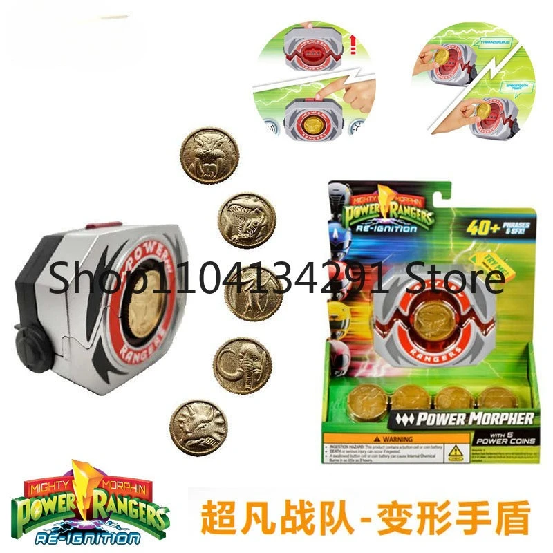 

Оригинальная фигурка Power Rangers: Трансформирующийся щит Beast Ranger и модель устройства для призыва Power Rangers