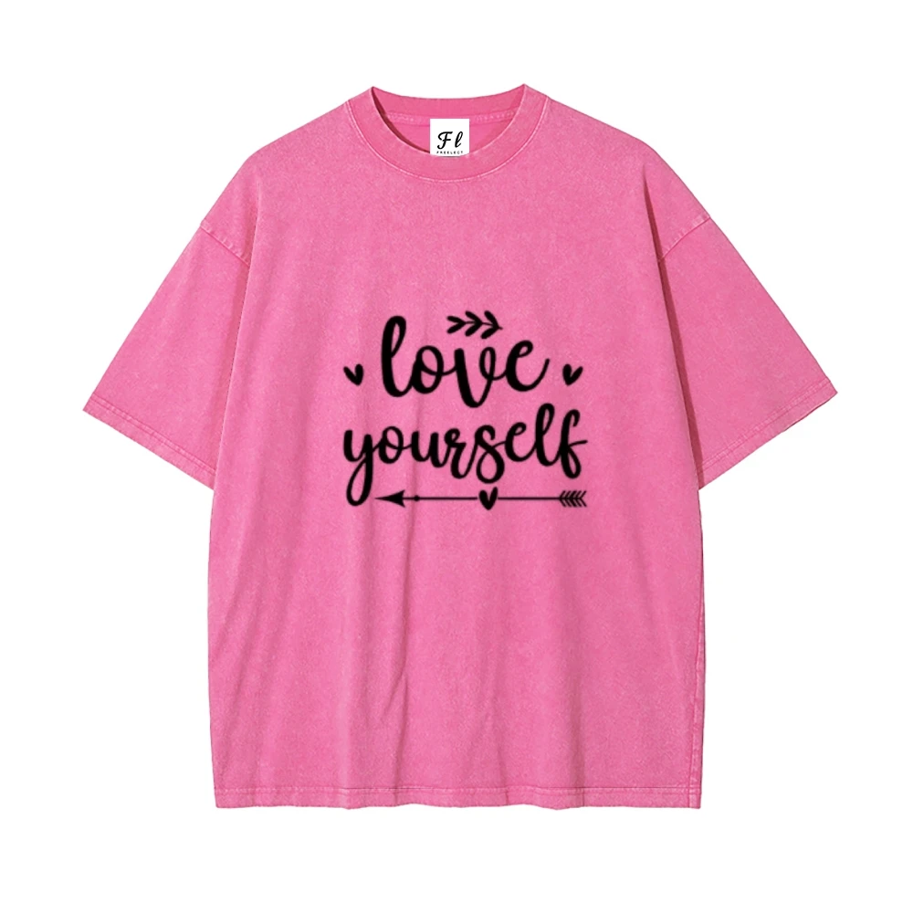 

Comfort Top Street Wear Good Trouble Tshirt Womens Vintage Graphic Oversized Streetwear Casual Cotton Retro Style Fashion Tee Sh