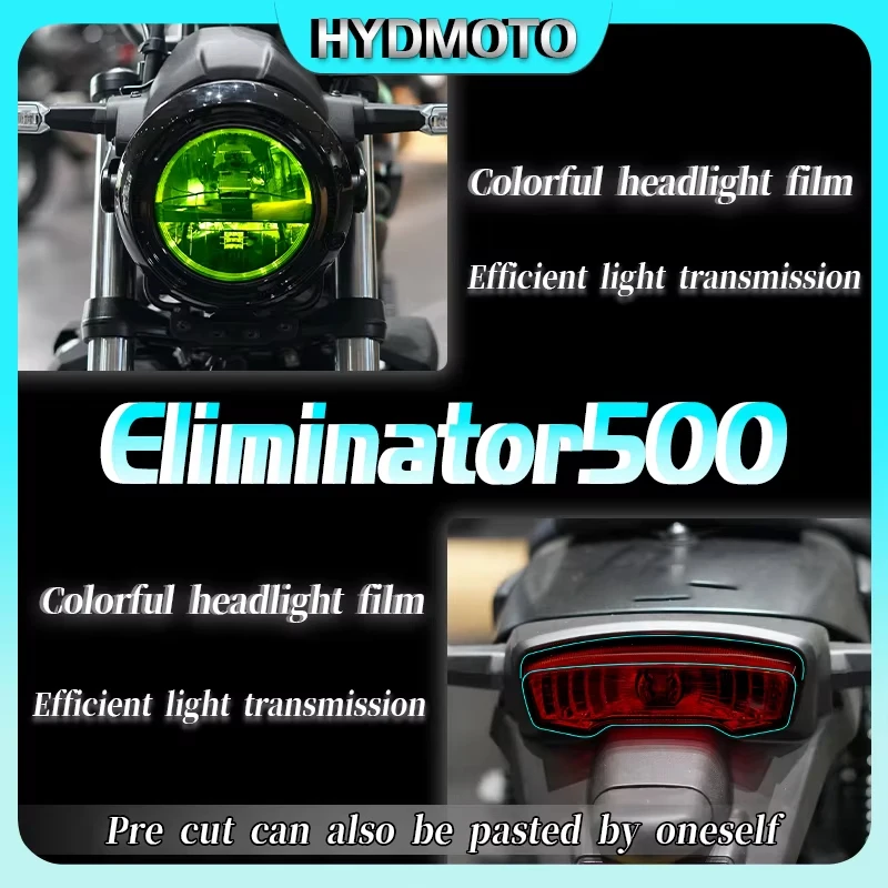For Kawasaki Eliminator 500 motorcycle cluster scratch screen protection film screen protector film stickers car accessories
