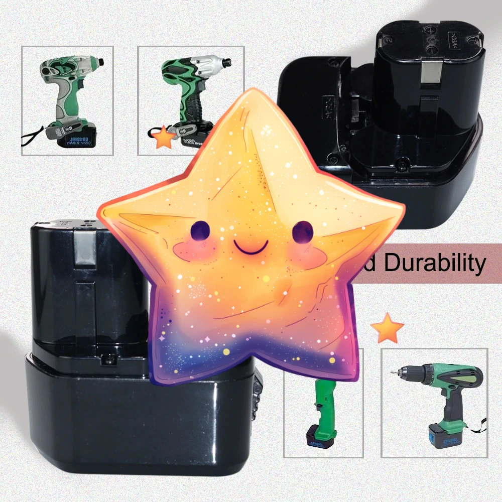 

For Hitachi 12V 4800mAh Battery For EB1214S EB1212S EB1220BL EB1212S WR12DMR DS180F3 Rechargeable Tool Battery