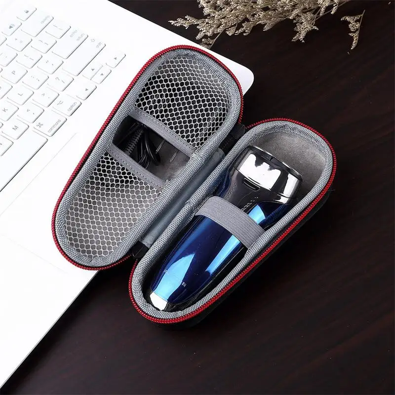 Shaver Storage Bag For Braun Box EVA Moulded Liner Carrying Hard Case Mesh Bag Universal For Braun Series 3 Series 5 Series7