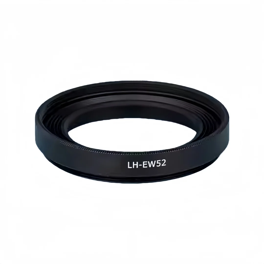Parasol de lente de Metal para cámara Canon EOS R5 R6 R7 R8 R10 R50 RF 35mm f 1,8 MACRO IS STM lentes montaje de tornillo reemplazar accesorios de EW-52