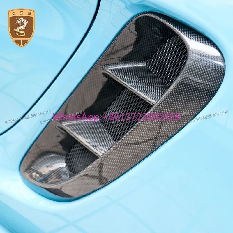 

Wholesale Carbon Fiber Side Fenders Air Vents for Porsche 718 Boxster Cayman