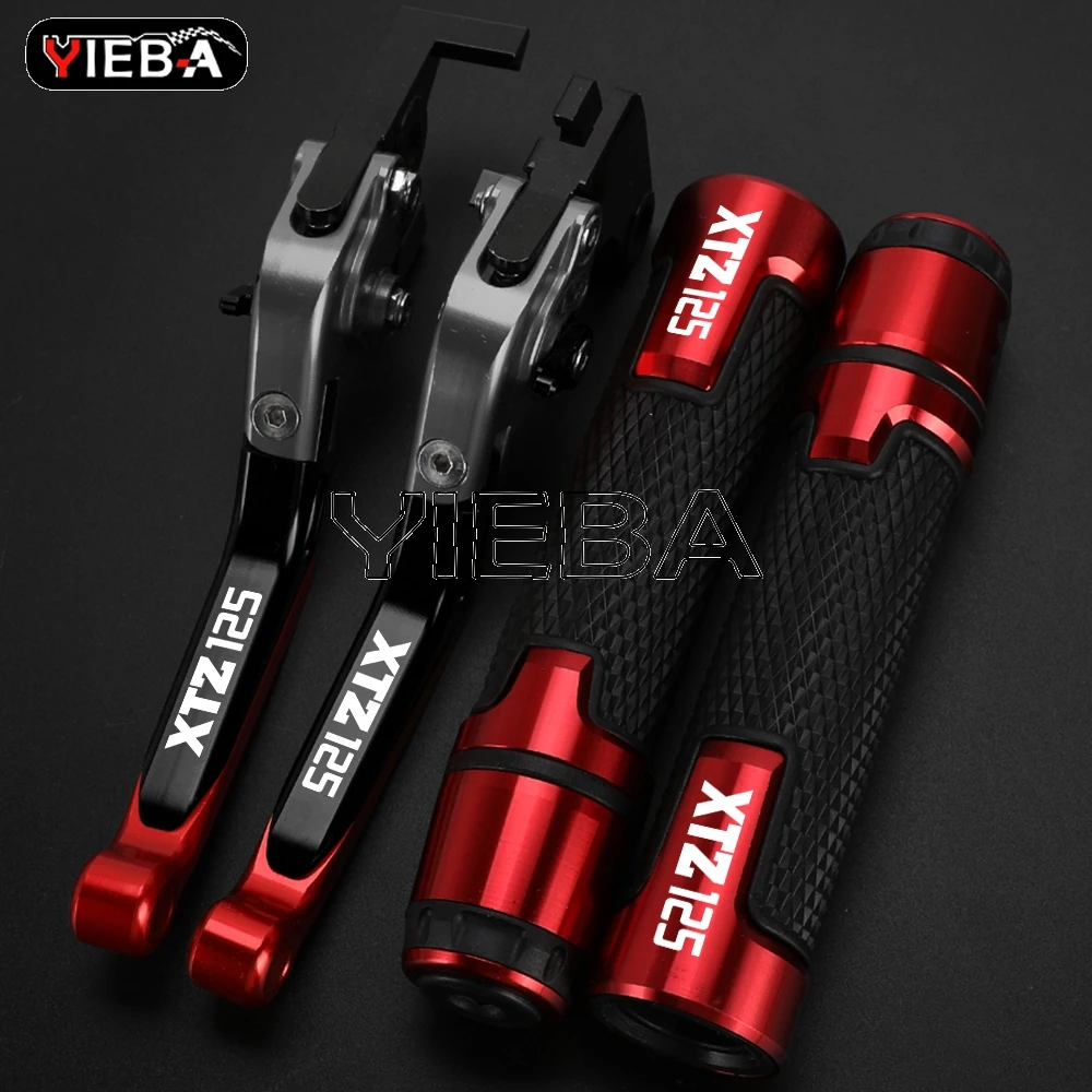 

Motorcycle Adjustable Foldable Brake Clutch Levers FOR YAMAHA XTZ 125 2003-2016 2015 2014 2013 XTZ125 Handle Handlebar Grips End