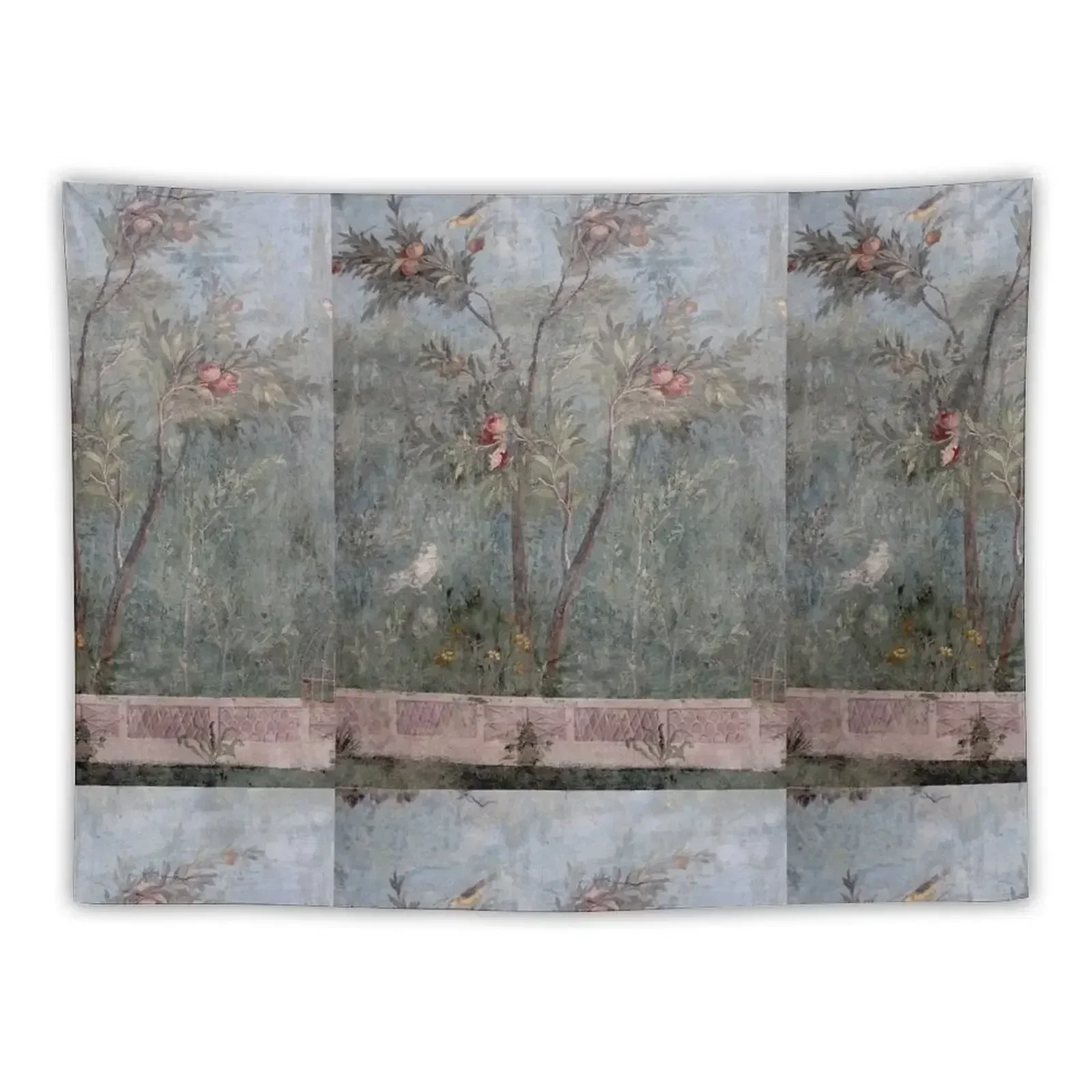 Garden of Livia - Prima Porta - pomegranate Tapestry Home Decorations Wallpapers Home Decor Tapestry