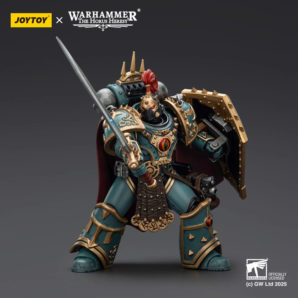 JOYTOY Warhammer 1/18 شخصيات الحركة أبناء حورس "Little'Horus Aximand ، كابتن الشركة الخامسة لعبة مجسمة هدايا الصبي 3.75 بوصة #2