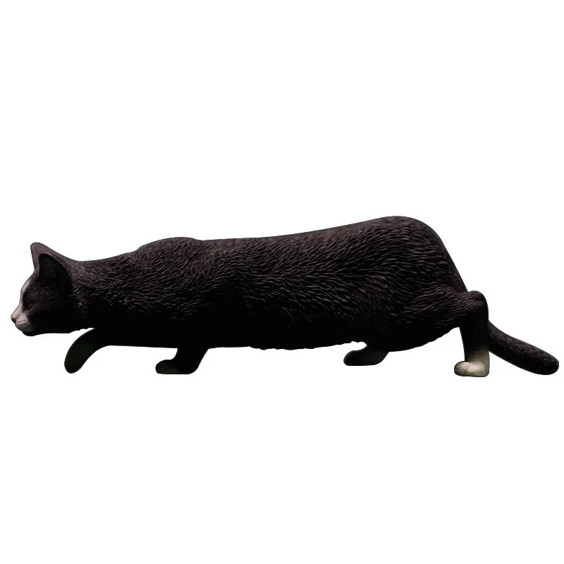 New plastic vegetable cat model, simulated domestic cat figure animal peripheral cute cat pet ornament