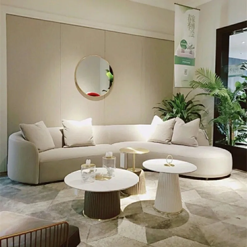 Classic Minimalist Living Room Sofas Modern Lazy Corner Gaming Sofa Relaxing Elegant Woonkamer Banken Furniture Accessories - Image 3