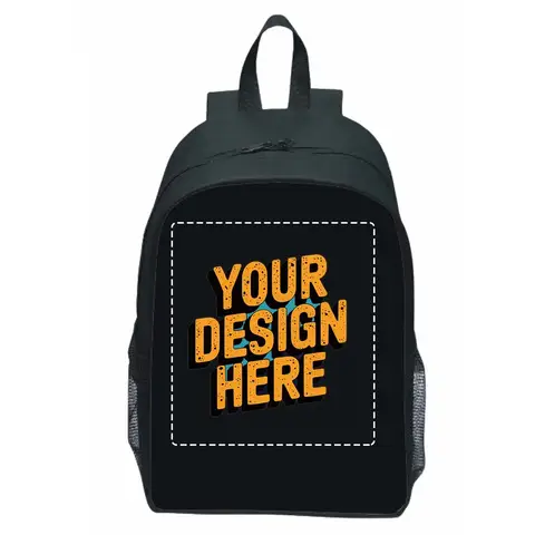 Custom Custom Your Photo Logo Message Backpacks Men Women Casual Bookbag for School College DIY Design Bags