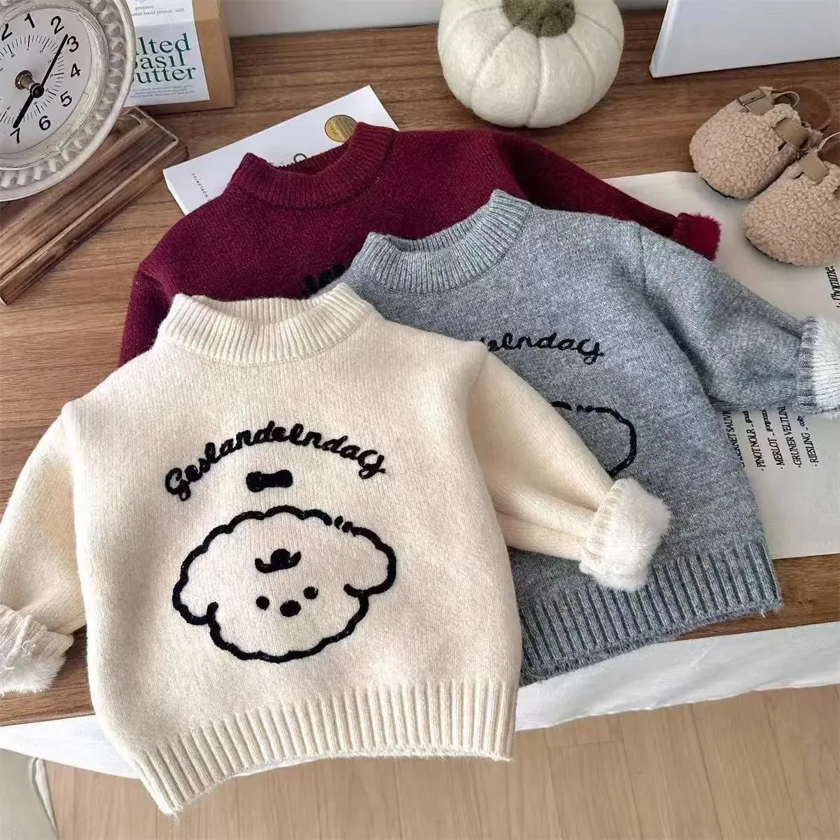 Summer New Children Long Sleeve Knit Coat Boys Girls Thin Cotton Knitted Sweater Cardigan Baby Air Conditioned Shirt Jacket