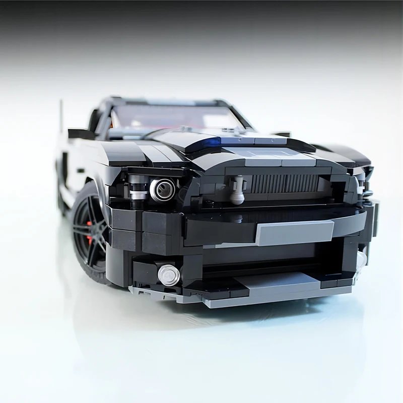 Hot Selling Technology Speeds Champion Roadster MOC-127905 GT500 Supercar Building Blocks Model Creative Bricks Toys Kid's Gifts