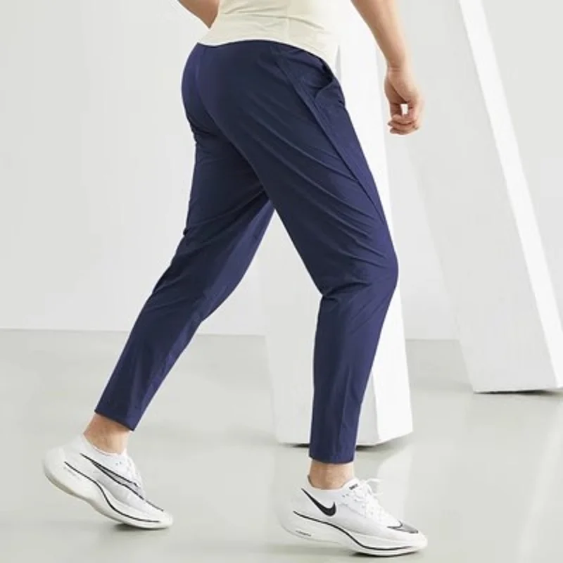 Hardloopbroek voor heren Sportkleding Jogging Joggingbroek Sneldrogend Dun trainingspak Elastisch Gym Fitnessbroek Training Sportbroek Heren
