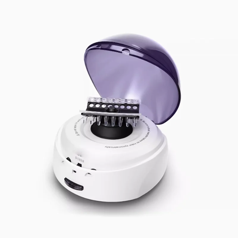 

Mini Centrifuge Palm Centrifuge 5000rpm Laboratory Centrifuge Up To 8 PCR Tubes of 0.5ml 1.5ml 2ml Two Rotors RCF