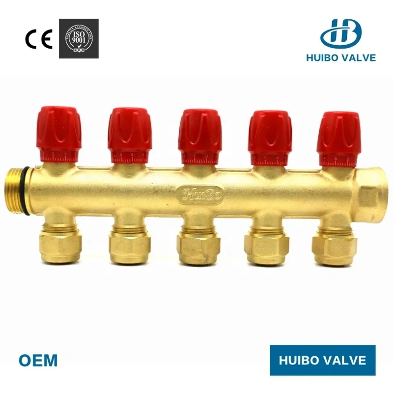 ATV&UTVCE Certified Modern Apartment Underfloor Heating Manifold Valve Water Distribution System