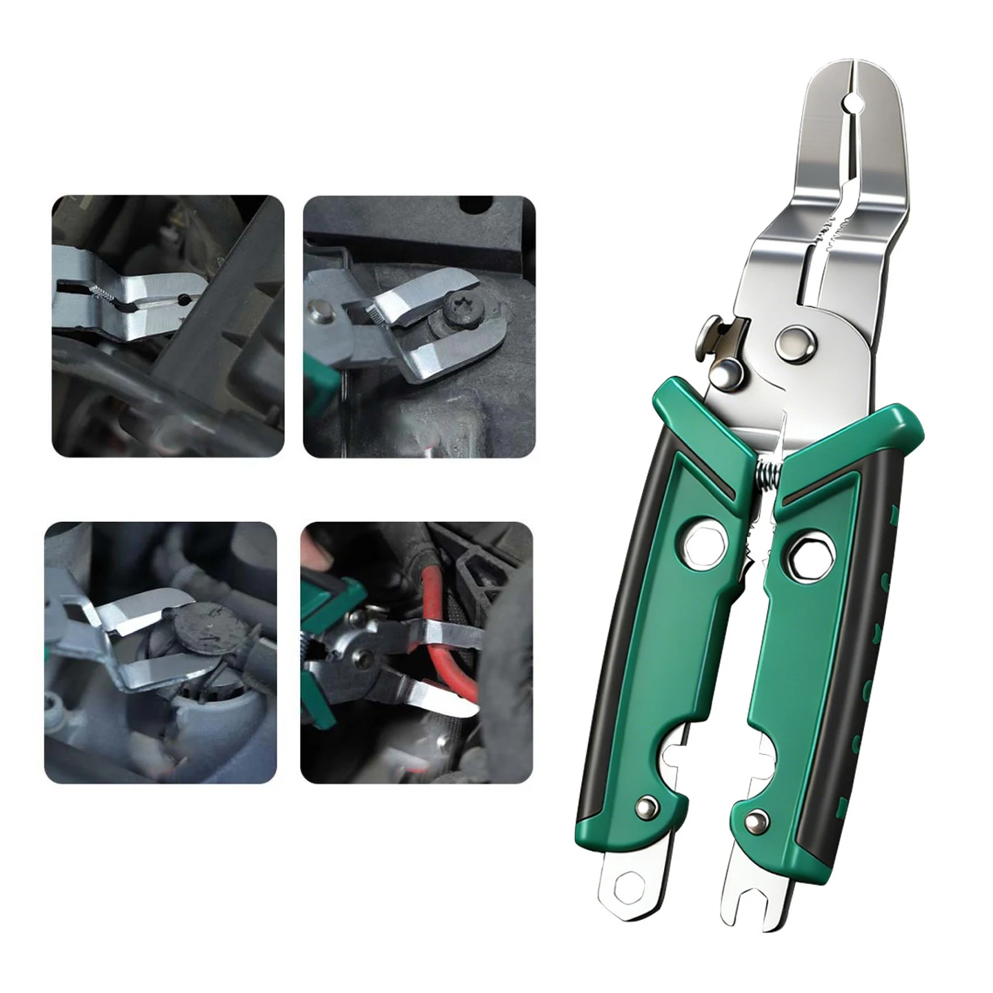 

Многофункциональные плоскогубцы V-образного типа, 29 мм, сверхмощные автомобильные зажимы, плоскогубцы, резка, зачистка и скручивание для ремонта автомобилей