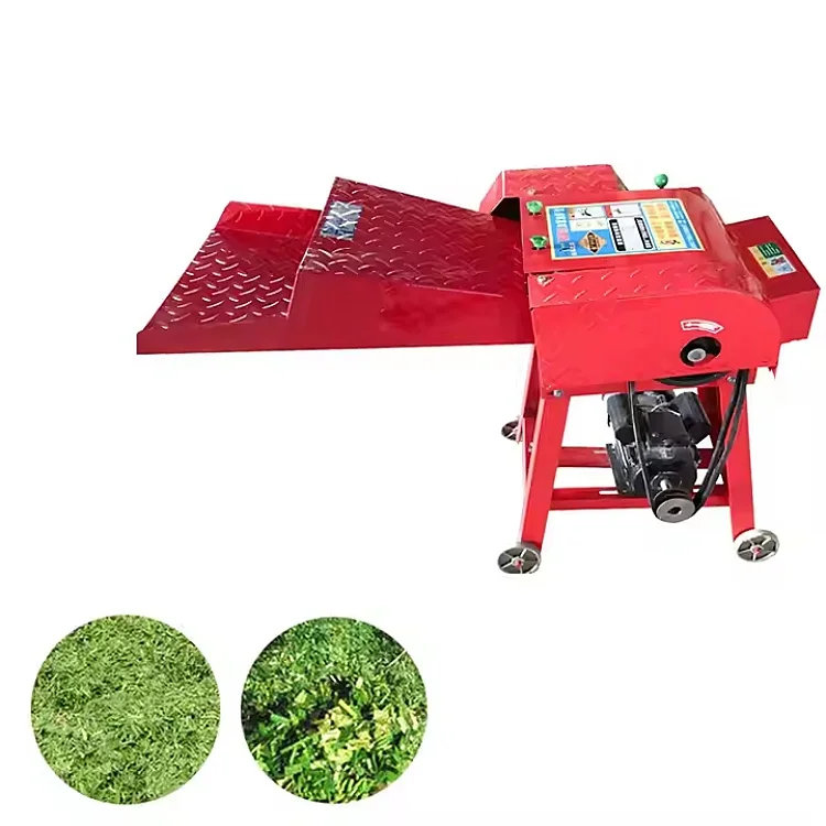 Portable Grass Cutting Machine Lightweight Forage Chopper for Small Farms and Household Use Straw Chopper