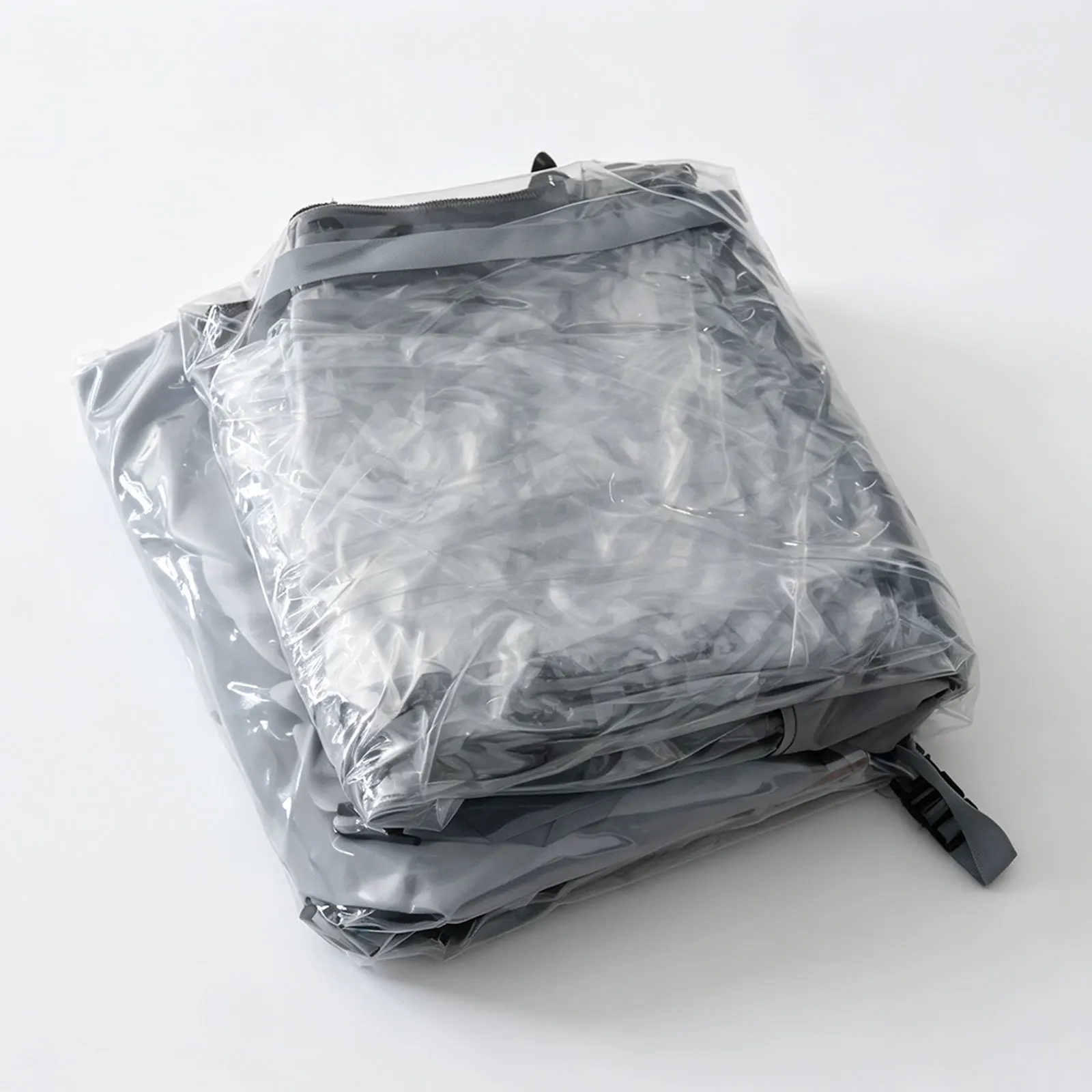 Transparent Mini Excavator Cab Cover, Waterproof PVC Rain Dust Snow Protective Canopy, Portable Fold‑All‑Weather Shelter for Small Digger Operator Cabin, US Stock Free Shipping