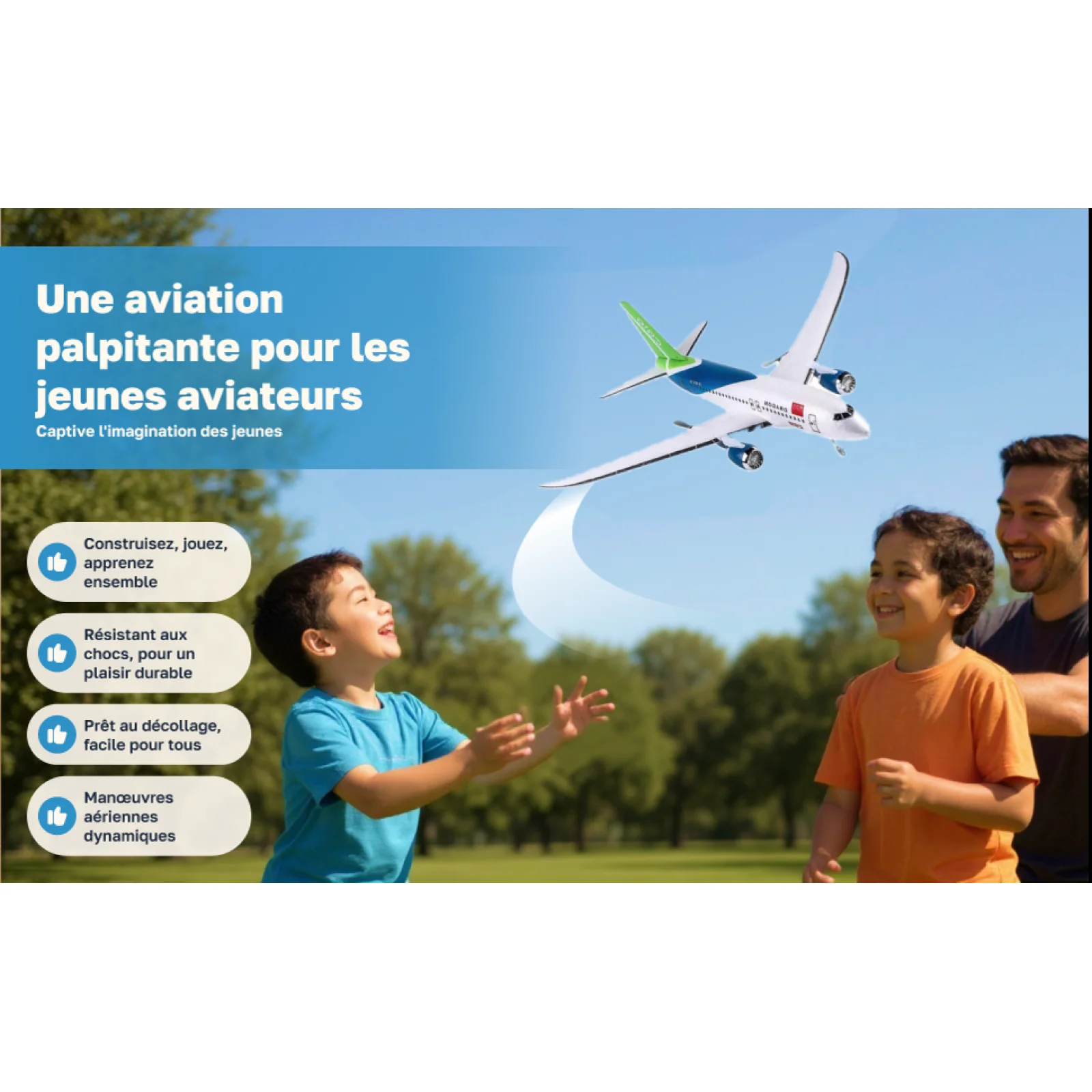 Remote Control Glider Plane Foam RC Airplane Toy for Kids Fixed Wing Aircraft Electric Flying Model Hobby Gift