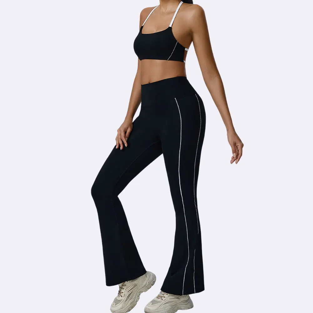 

Women Tracksuit 2PCS Yoga Set Gym Set Bra Sports Short Skirt Workout Sportswear Running Clothing Gym Wear Athletic Tennis Set