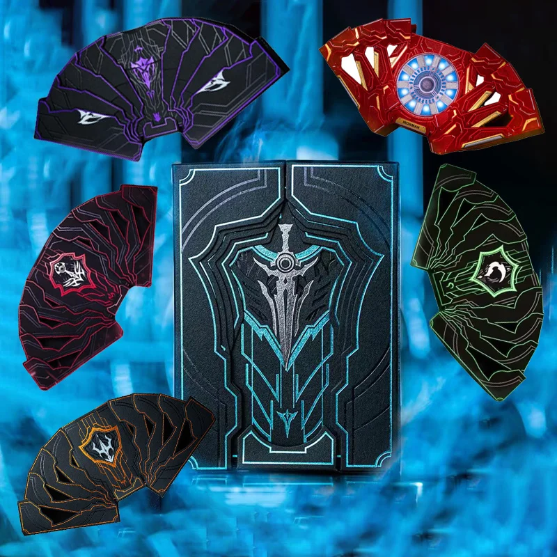 

Neptune's War Halberd Great Sword Trident Solar Bow and Arrow Wisdom Holy Shield Collection Flower Cut Marvel-themed Poker Cards