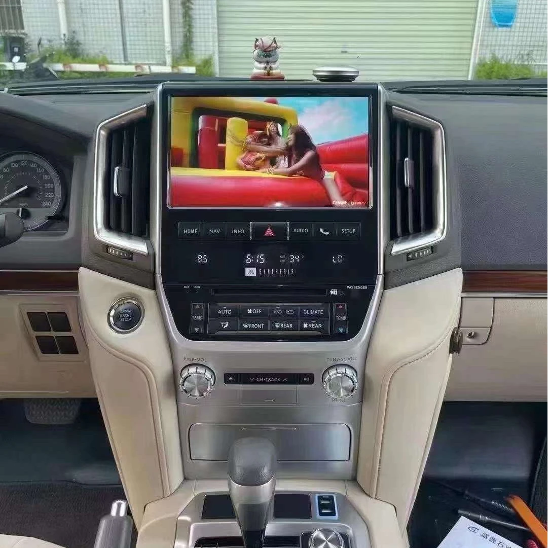 For TOYOTA LAND CRUISER 200 LC200 LC300 2016-2020 Android Multimedia DVD Player Carplay GPS Navigation Touch Screen Car Radio