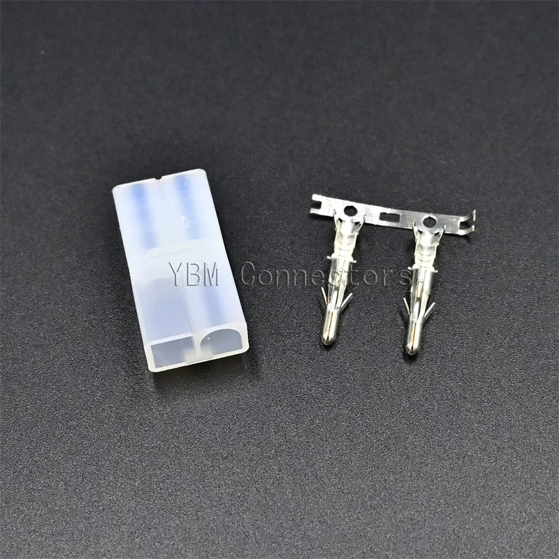 L6.2 Big Tamiya 6.2mm Male Female Rubber Shell Connector Plug-in Terminal Aerial Model Toy Butt Joint Plug