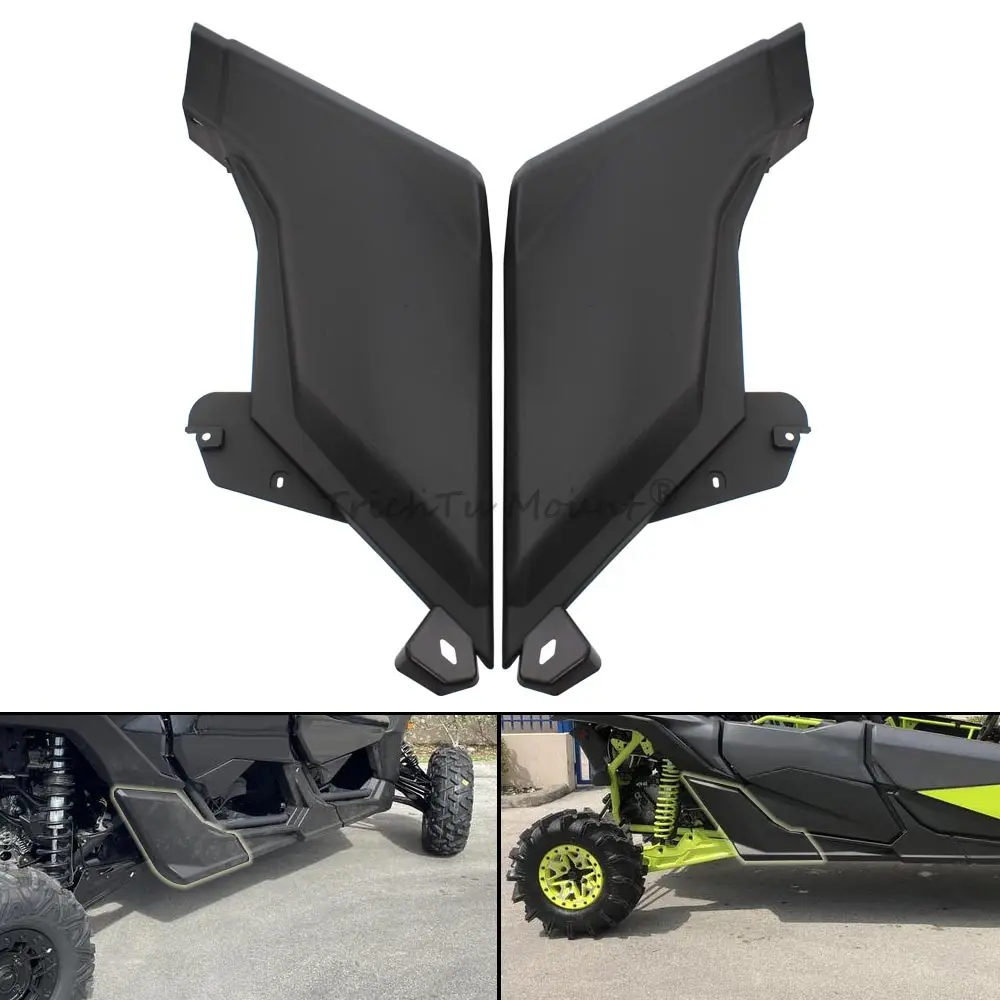 

Left+Right Black Rear Lateral Panel For Can Am Maverick X3 Max Turbo R XDS 2017-2023 Replaces #705010676/77 ATV&UTV Accessories
