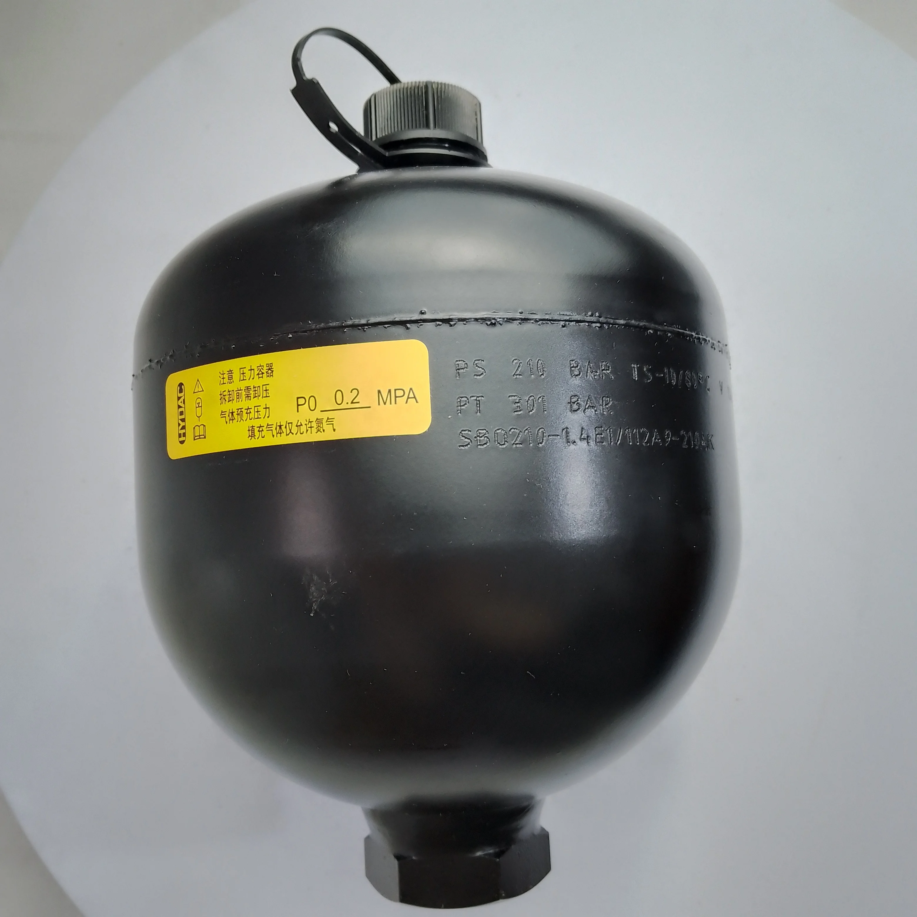 HYDAC تراكم الحجاب الحاجز SBO210-1.4E 1112A9-210AK