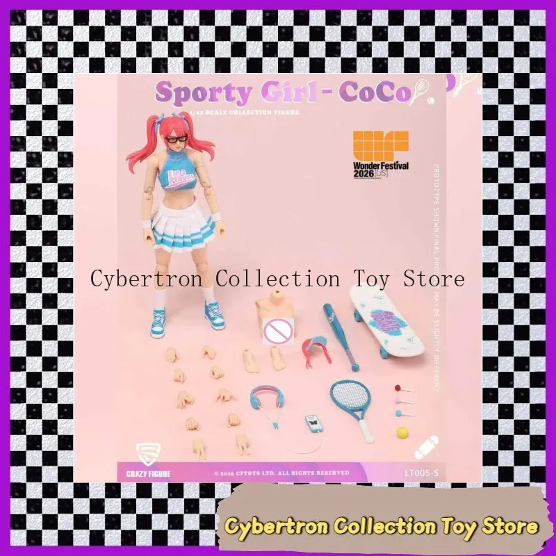 

CFTOYS 1/12 WF26 Exhibition Limited Sports Girl Coco Articulated Figure