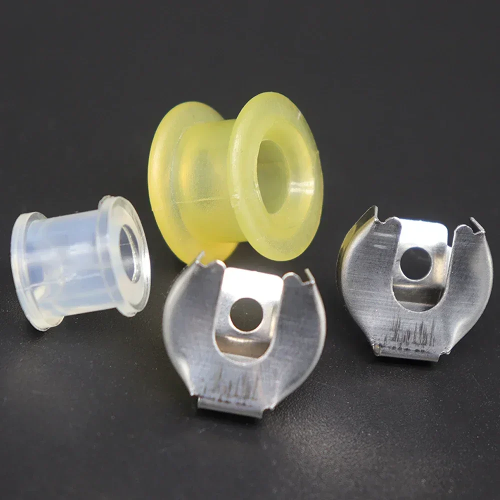 4pc Gearshift Cable Gearbox Control Bushing VW Polo Golf MK3 4 5 6 Lock Washer Gear Shifter Selector Lever Linkage End Rod Parts