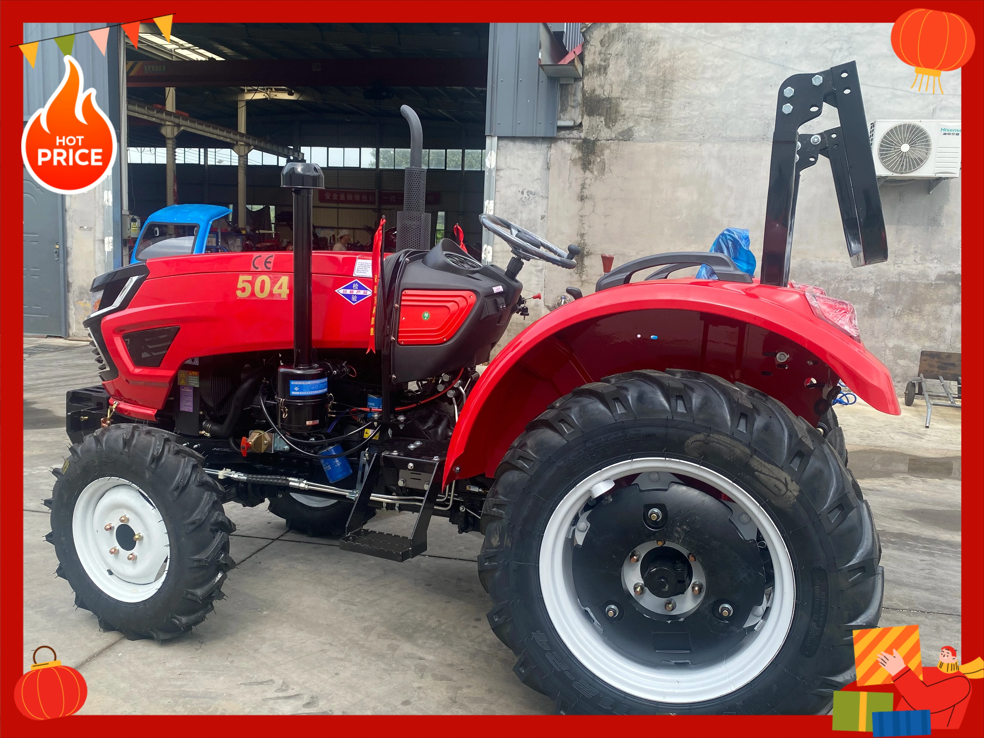 Small Tractor - Suitable for Family Farms, Easy Operatio