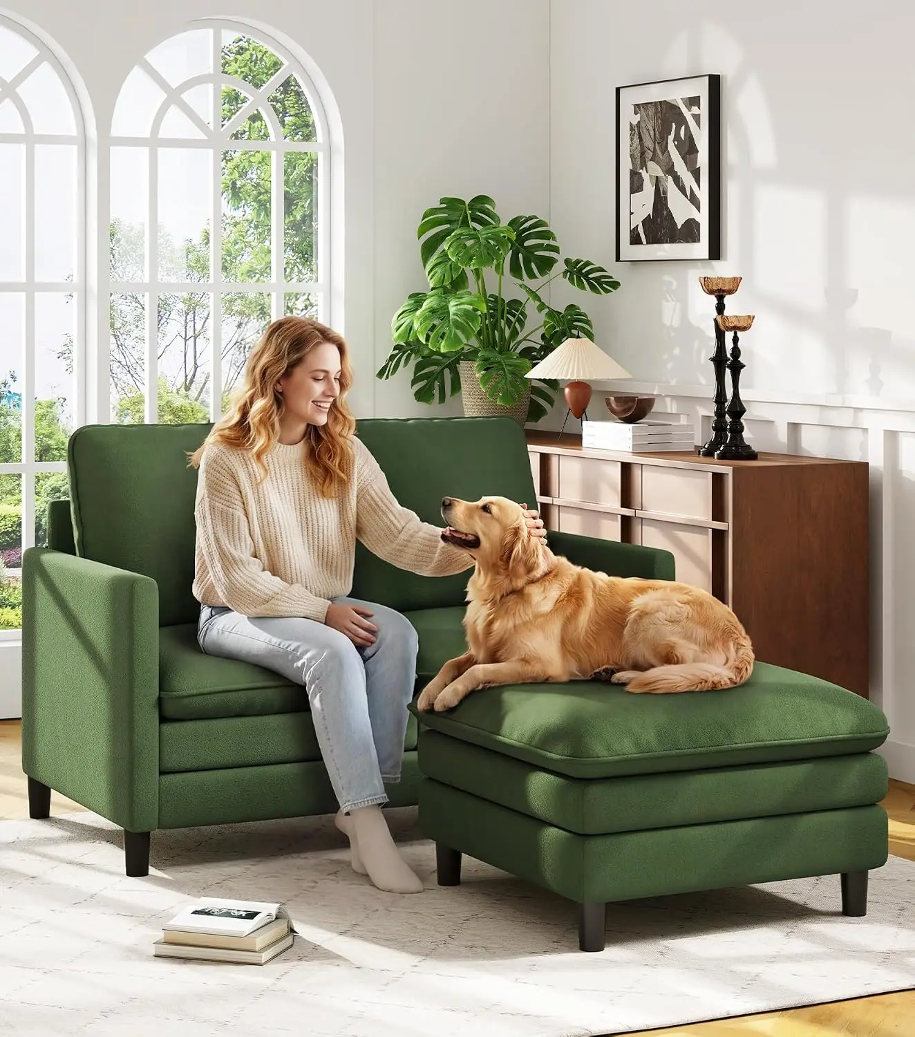 Teddy Storage Ottoman 3-Layers,26.8