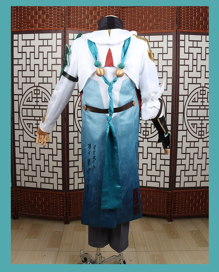 Dan Heng Jogo de Cosplay Honkai Star Rail Cosplay Fancy Party Suit Anime Vestuário Halloween Carnaval Uniforme Custom Made