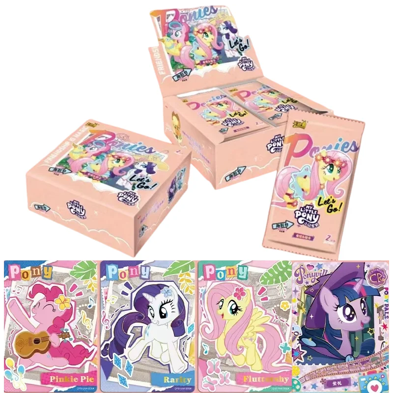 

KAYOU My Little Pony Card Disordered Moments Series 2 Cute Princess Anime Peripherals Collection Card Toys Gifts