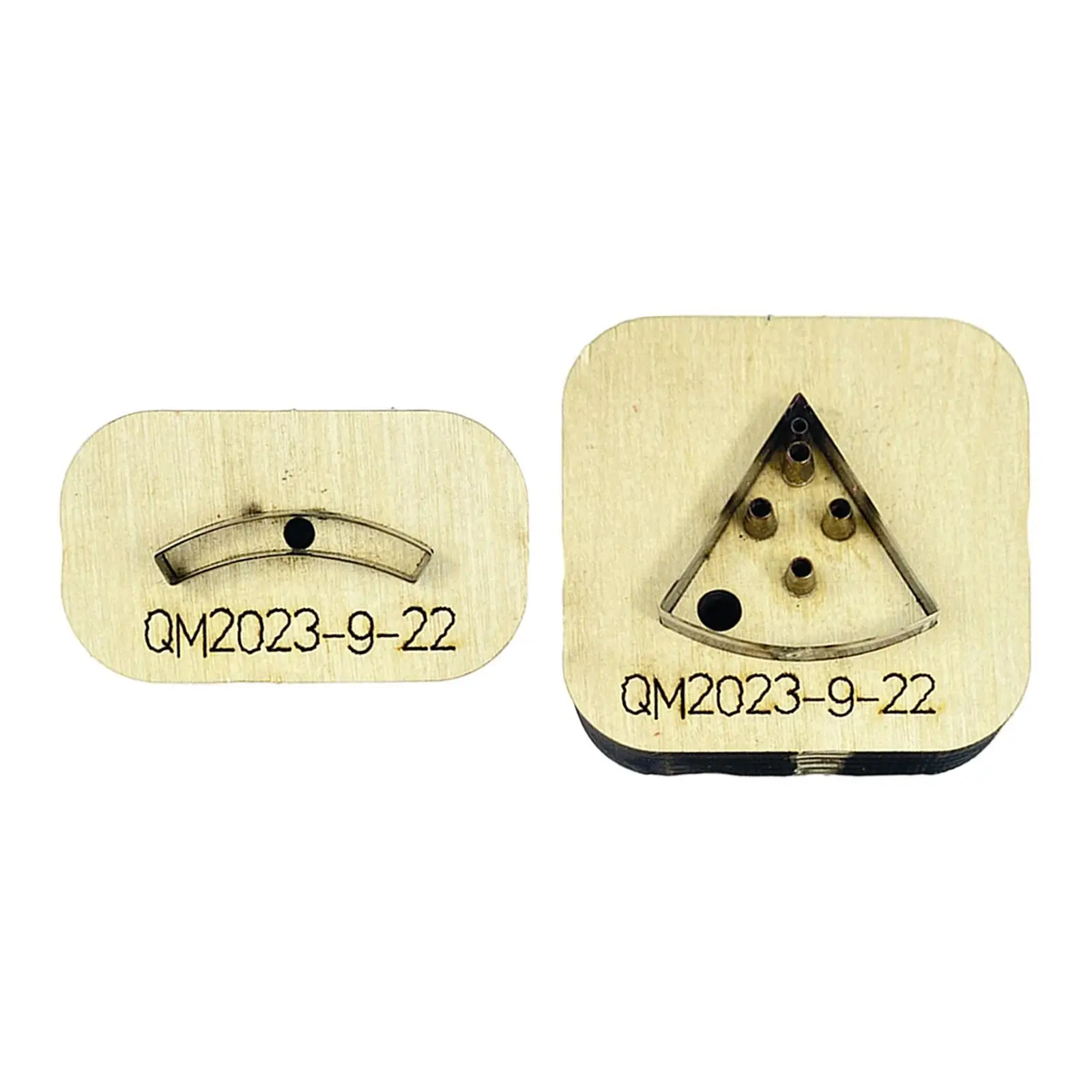 Leather Cutting Die DIY Leather Crafts Hand Tool Wooden Watermelon Pendant for Pouch Keychain Hanging Pendant Wallet Ornaments