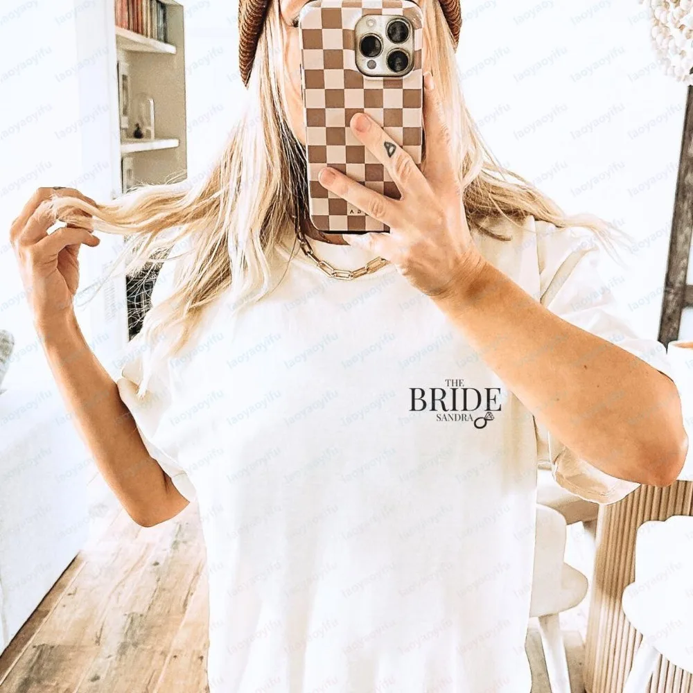 The Bride Club Personalized Bachelorette Shirts Custom Location Name Party Shirt Social Club Bride Shower Engaged Gift Crew Tops