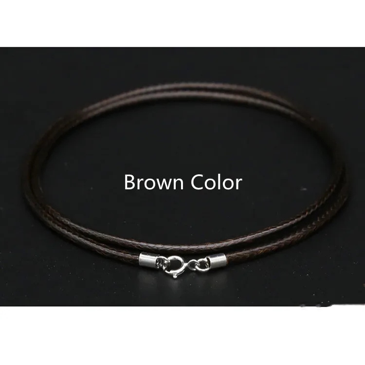 Women's 925 Sterling Silver Rope Chain Necklace