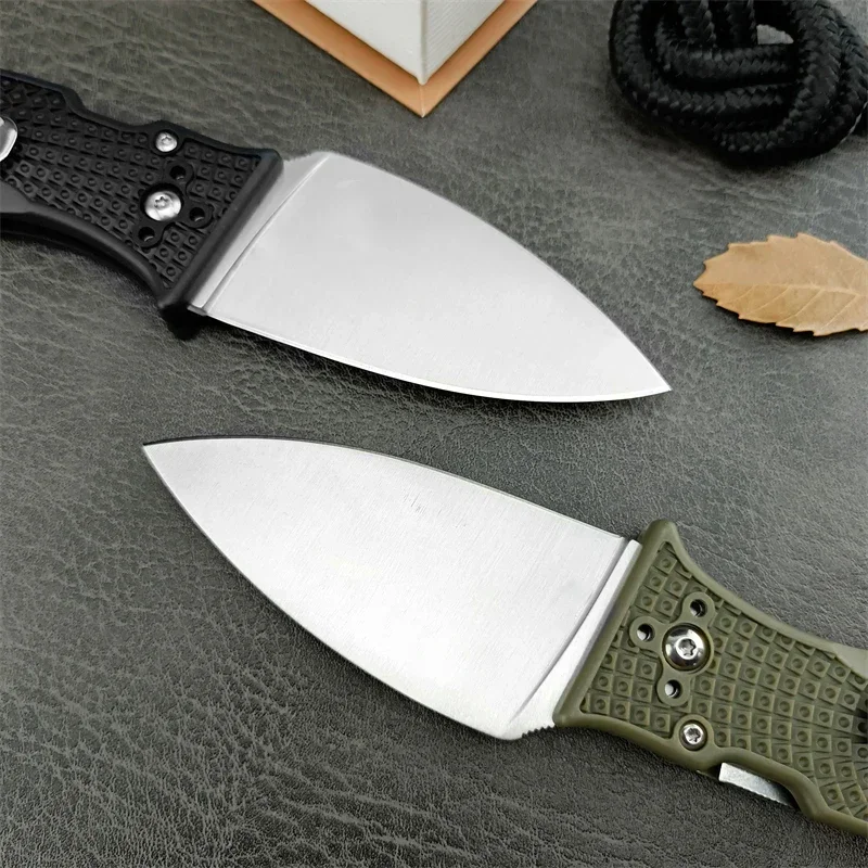 C69  Folding Pocket Knife Nylon Fiber Handle, Rescue EDC Tool Knife, Hunting Cutting Self Defense Outdoor Tactical Knife