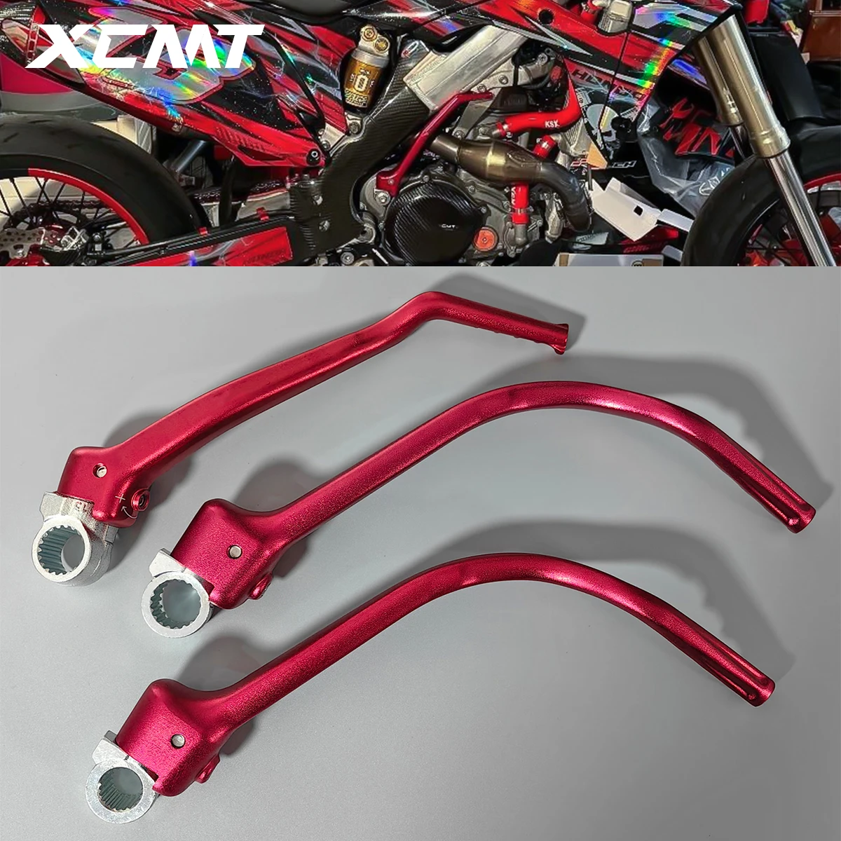 

CNC Motorcycle Forged Kick Start Starter Lever Pedal For HONDA CRF150R RB CRF250R CRF450R CRF 150 250 450 R Retrofit Accessories
