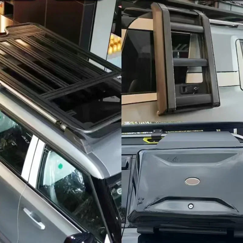 For  Baic  Bj30 2024-2025 Roof Rack Side Ladder Tactical Luggage Tent Car Accessories Modification Accessories