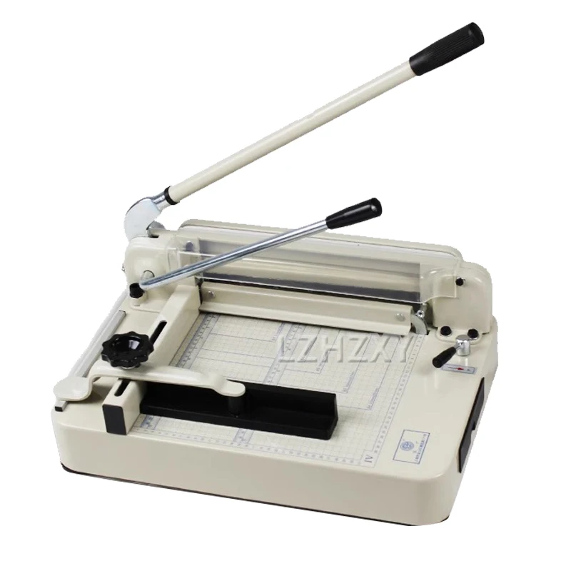 868 A4 Manual Paper Cutter Guillotine Trimmer Heavy Duty 0.1-40mm  Sheets Shredder for Factory School Office Accessories