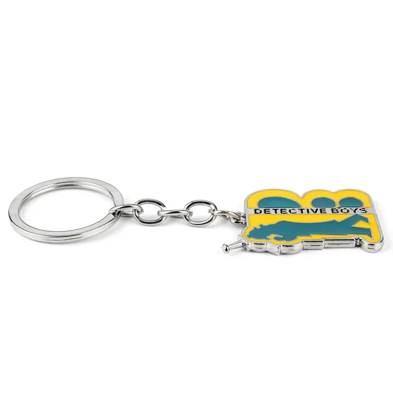 New Detective Conan Keychain Character Pendant Keychain Men\'s Car Suspension Accessories Creative Key Holder Boutique Gift