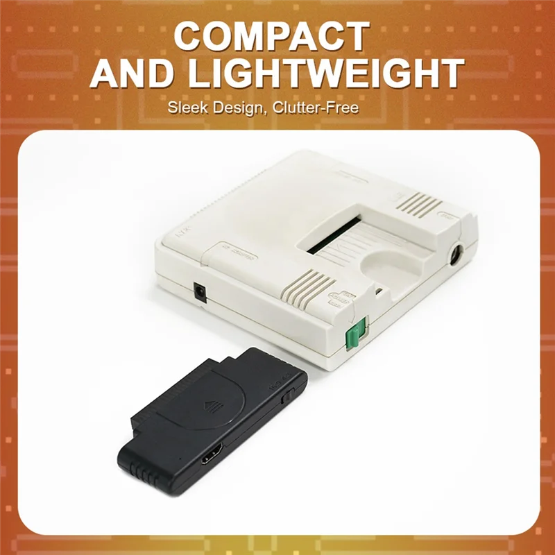 AT41 PC Engine RGB To 1080P -Compatible Adapter For PCE PC Engine Game Console With 16:9/4:3 Swith