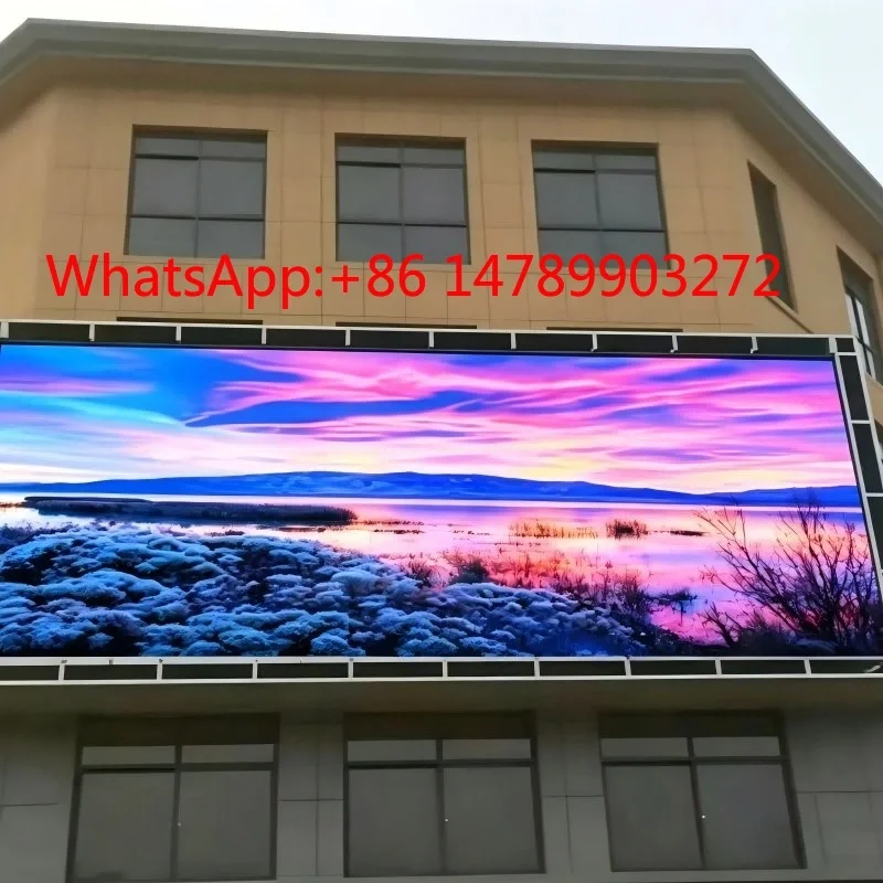 

Best Selling Outdoor Die‑cast Aluminium P5.7 LED Display Video Wall Solar Powered Low MOQ High Brightness Advertising Screen