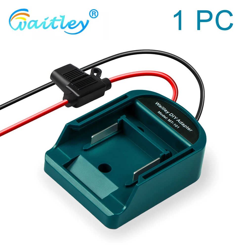 Externe batterijadapterconverter voor MT Makita 14V / 18V batterij DIY Power Tool box mod Plug accessoires kit elektrische verlenging