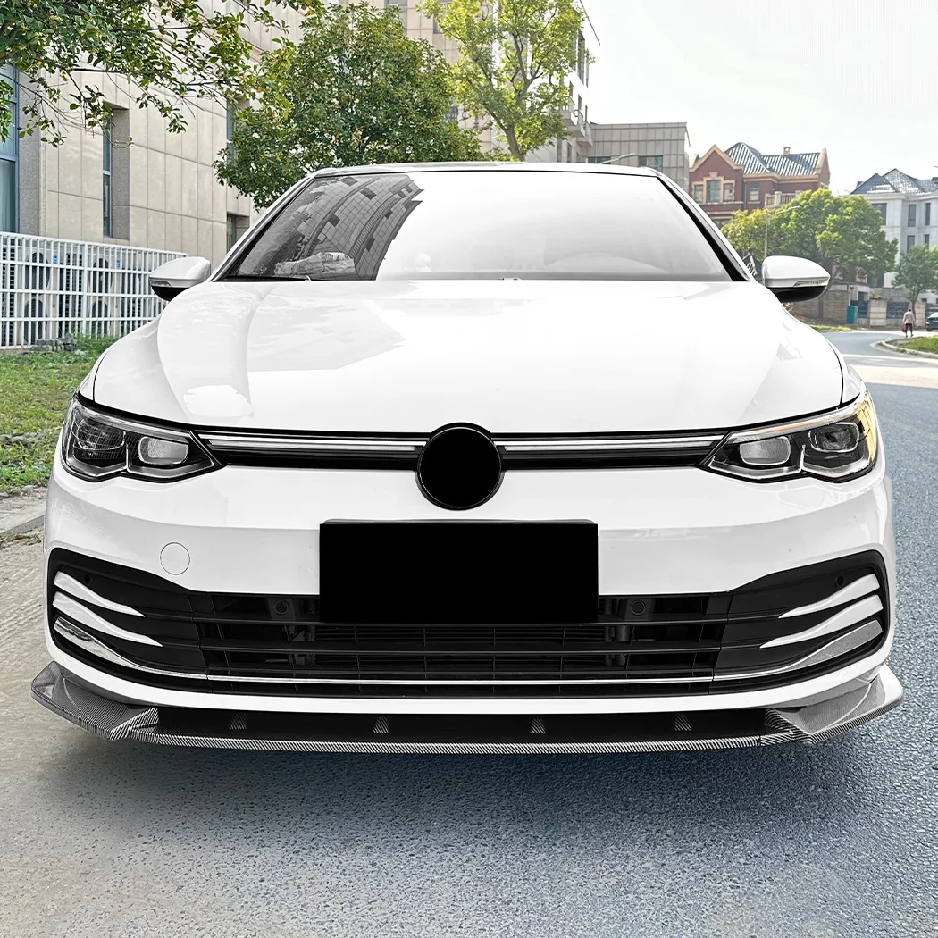

For VW Golf 8 MK8 Standard Pro 2020-2024 Accessories Front Bumper Lip Spoiler Splitter Upgrade Kit