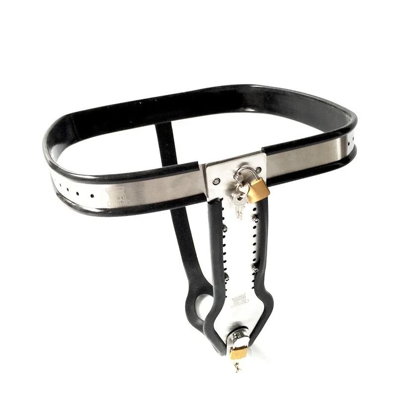 Stainless Steel Female Chastity Belt with Anal Vagina Plug Invisible Strap on Pantie Lockable Underwear Bondage Rings for Penis