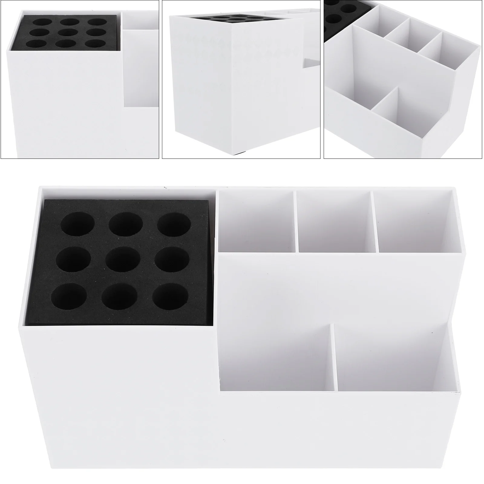 

Hairdressing Tool Storage Box Professional Durable Scissors Holder Salon Hair Tools Organizer Comb Case Scissors Holder