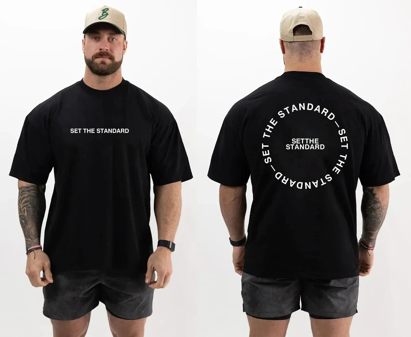 Jogger Gym Tee Herren Cbum T-Shirt Thavage Muscle Men Cbum Gym T-Shirt Cbum Fitness Schnelltrocknendes Shirt Cbum T-Shirt Familien-Set – Detail 10